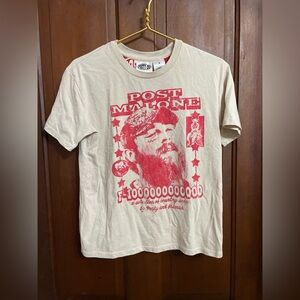 Post Malone Posty Co women's medium graphic top